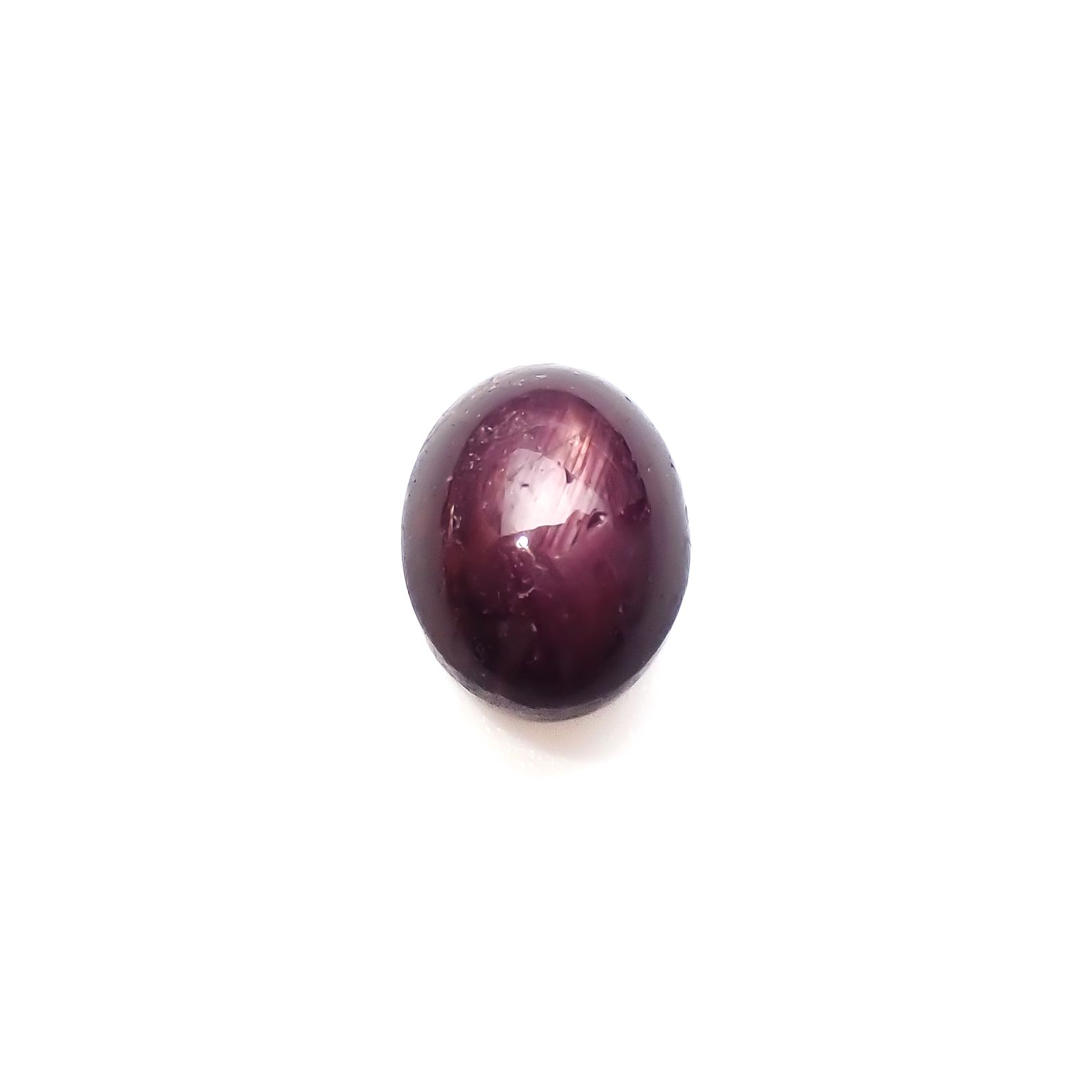 スタールビー インド産 3.85ct[230622403]8.3x6.6mm前後