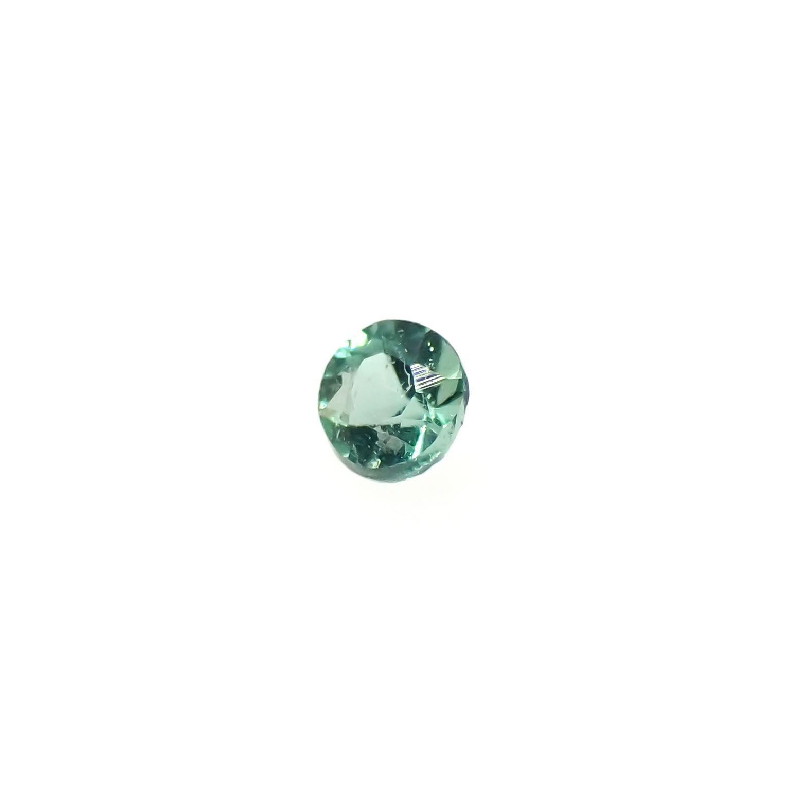 パライバトルマリン(宝石名トルマリン/別名パライバ・トルマリン)ブラジル産 0.019ct 識別済[240125597]1.6x1.6mm前後