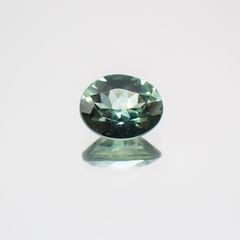 モンタナサファイア アメリカ産 ルース 0.4ct[21039468]4.9×3.9mm前後