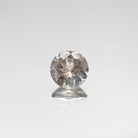 アベンチュリンアクアマリン(宝石名アクアマリン) ナイジェリア産 1.47ct 識別済[210712975]7.9×7.8mm前後