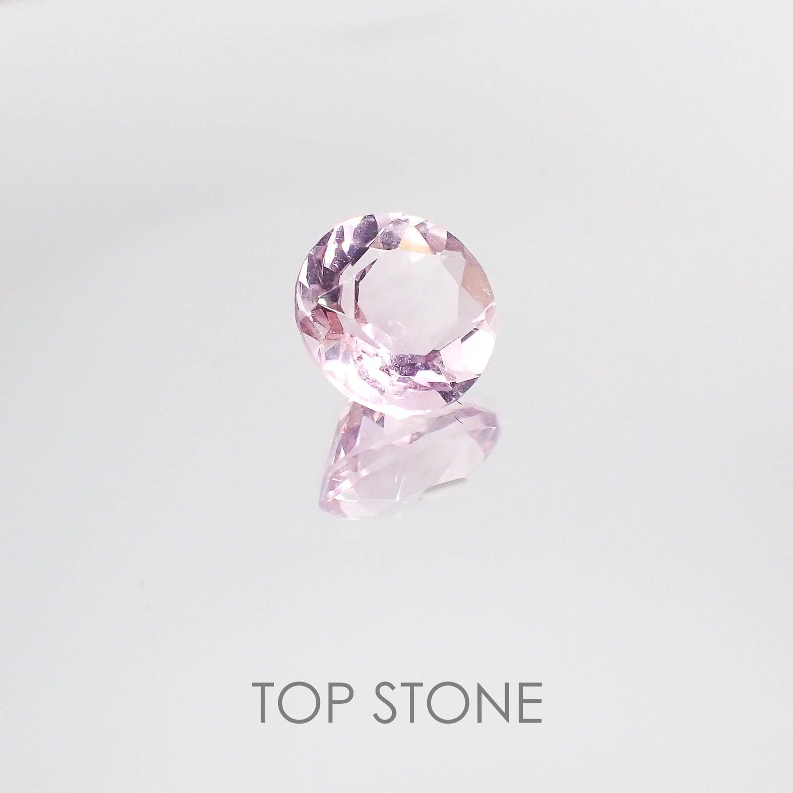 ピンクフローライト ブラジル産 ルース 3.04ct[20084734]8.9×8.9mm前後