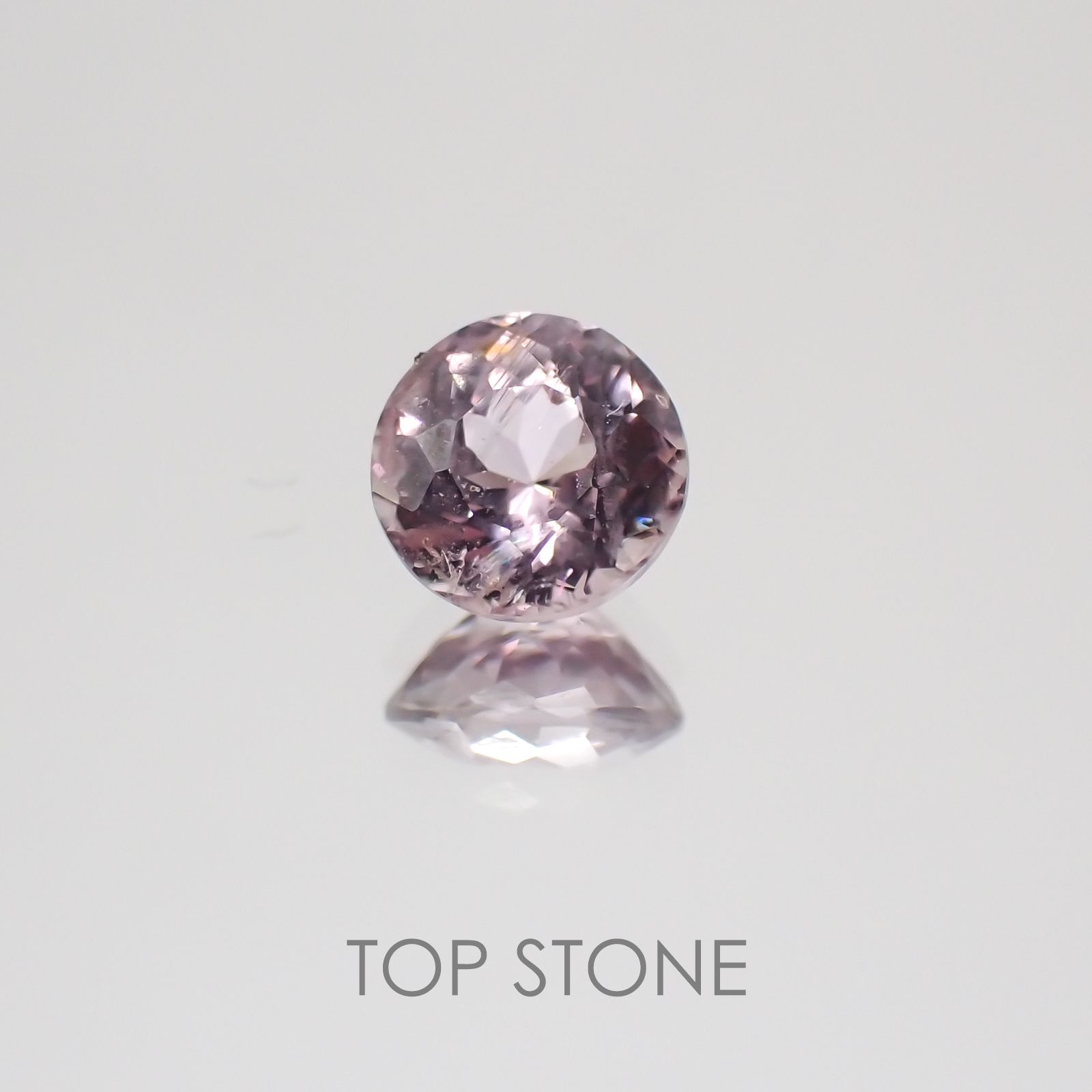 ダイアスポア アフガニスタン・トルコ産 ルース 0.48ct[21019209]5.2×5.2mm前後