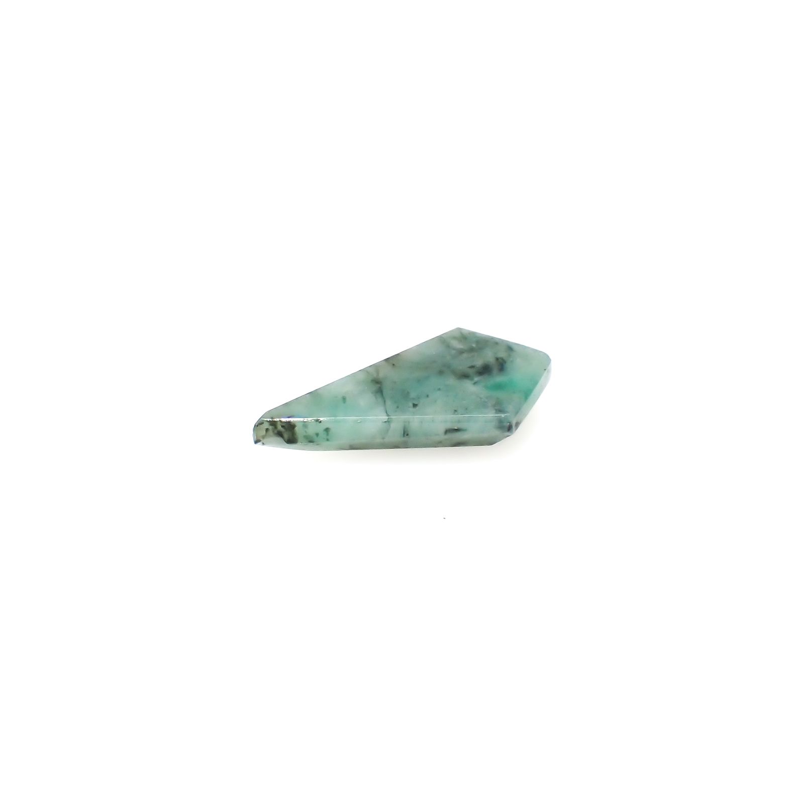◇カスタムカット◇エメラルド ブラジル産 2.17ct[240326478]15.4x8.2mm前後