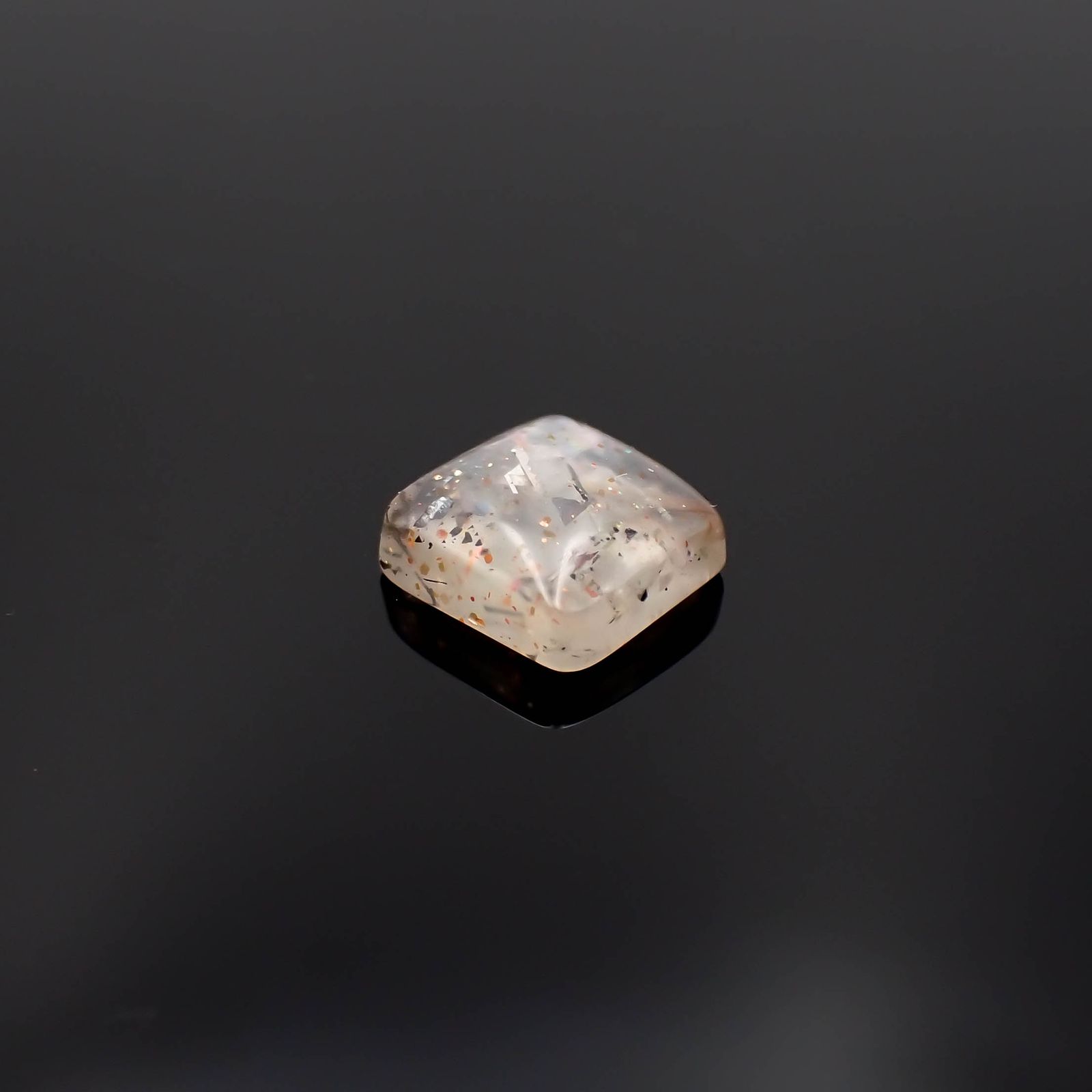 レインボーラティスサンストーン オーストラリア産 1.45ct[230321099]7.2x7mm前後