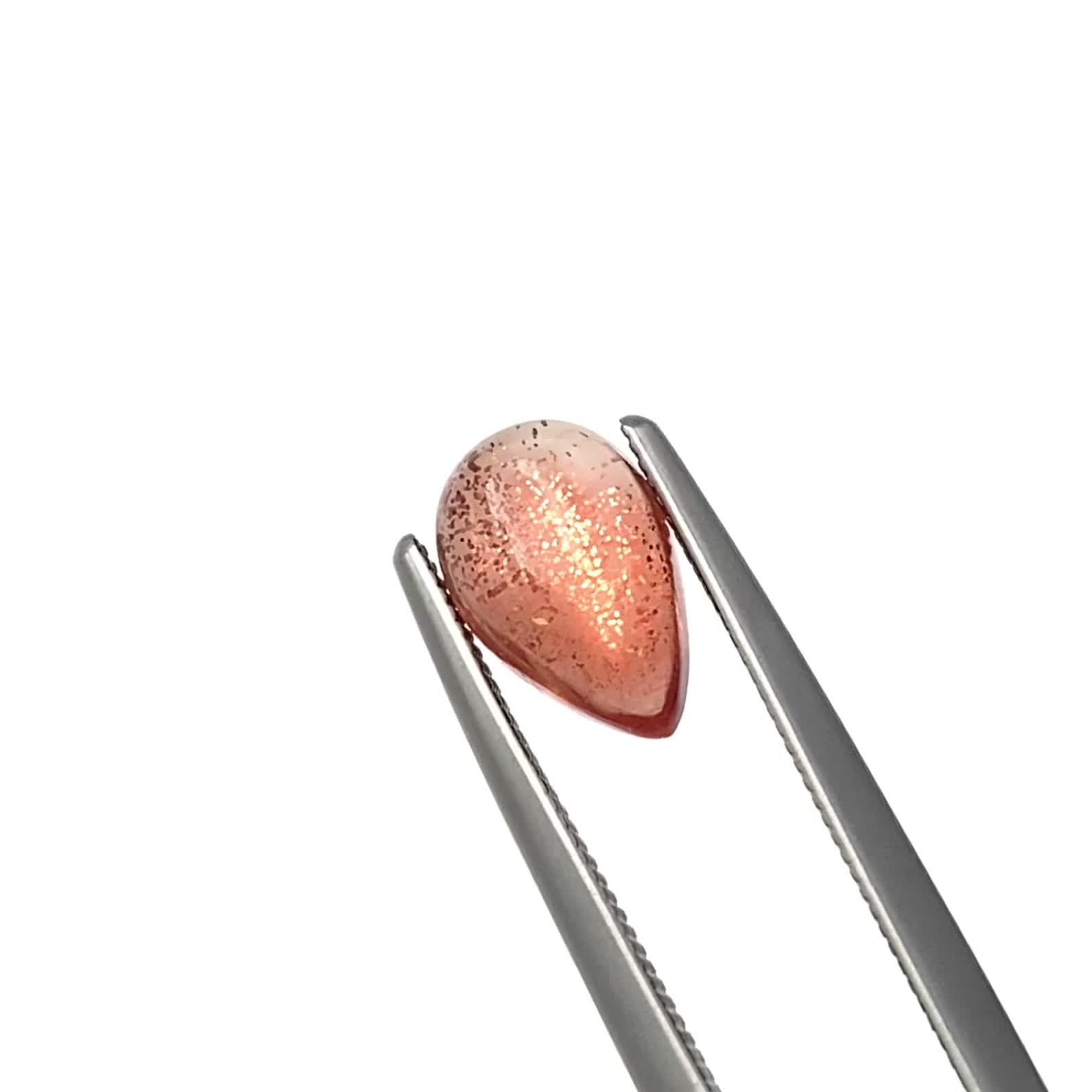 オレゴンサンストーン アメリカ・オレゴン州産 1.57ct[230722686]8.8x5