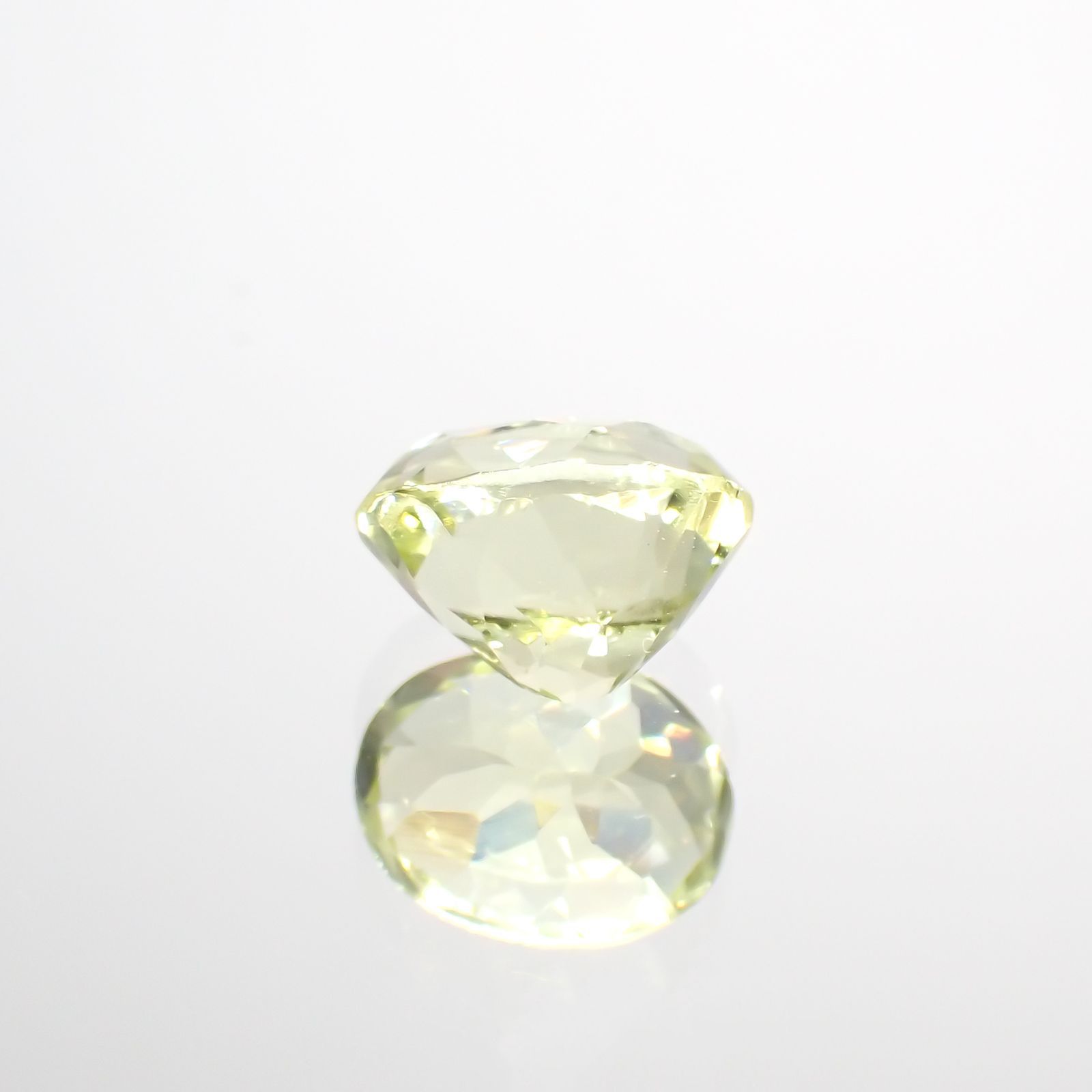 シリマナイト(宝石名シリマナイト)インド産 1.73ct 識別済[211113694]7.8x6mm前後