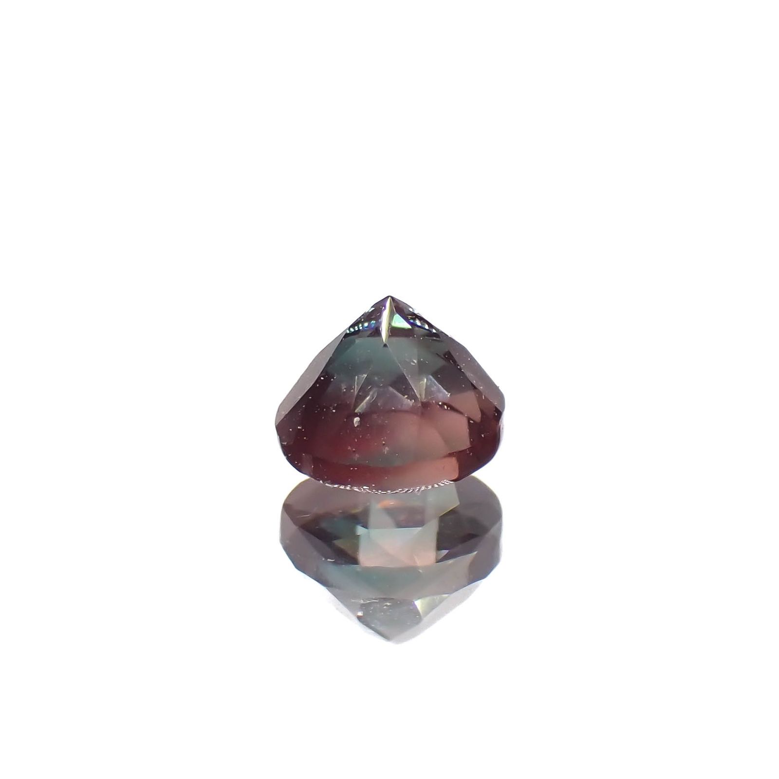 バイカラーアンデシン モンゴル産 0.27ct[230421499]3.8x3.8mm前後