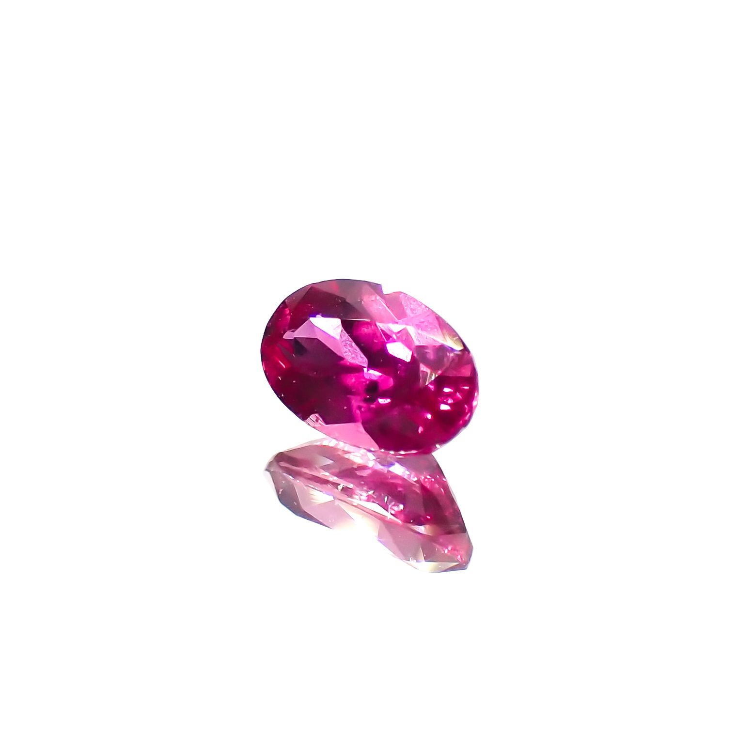 ルビー 非加熱 ケニア産 0.42ct[240326675]5.4x3.5mm前後