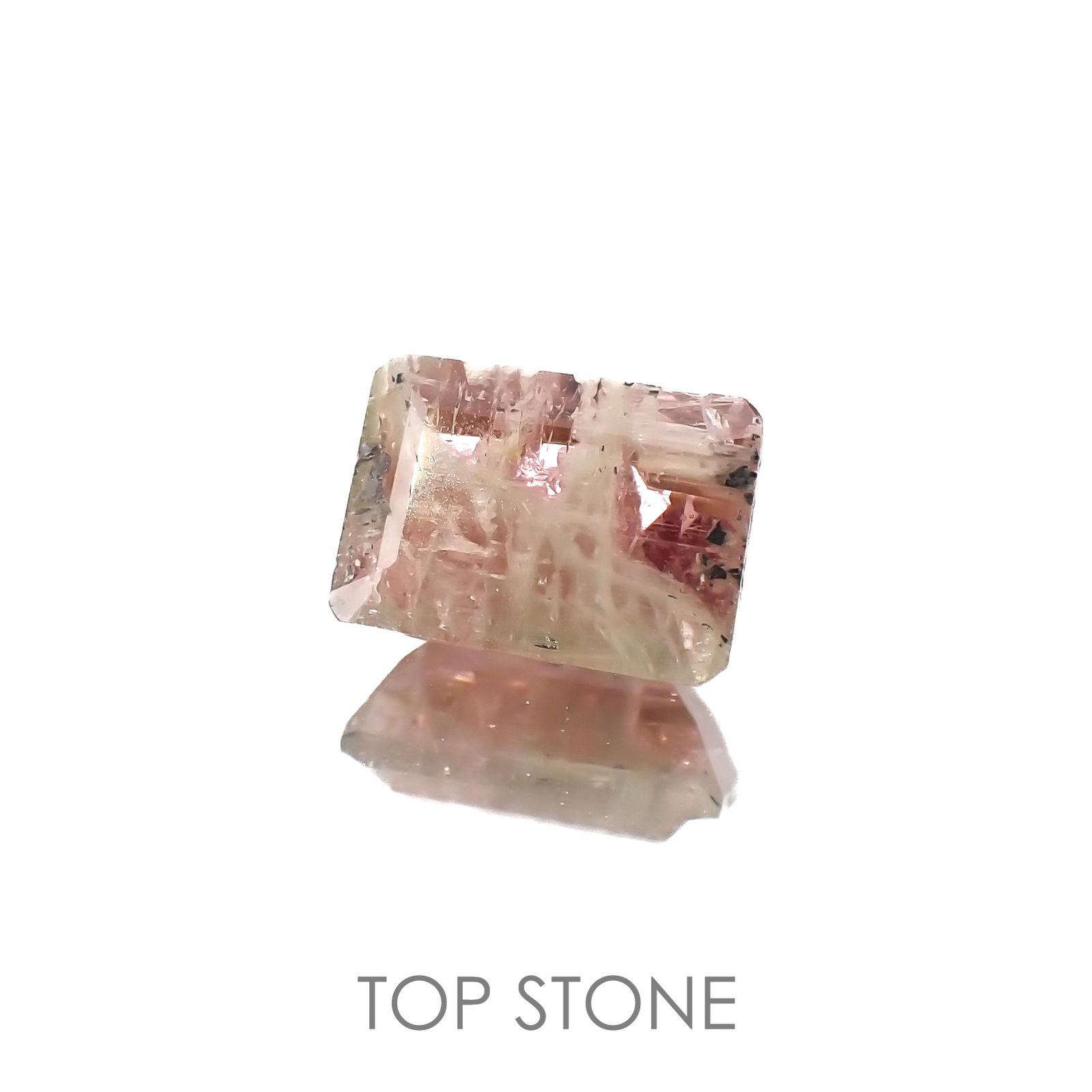 ゼブラトルマリン ブラジル産 1.26ct[220917651]7.4x5.3mm前後