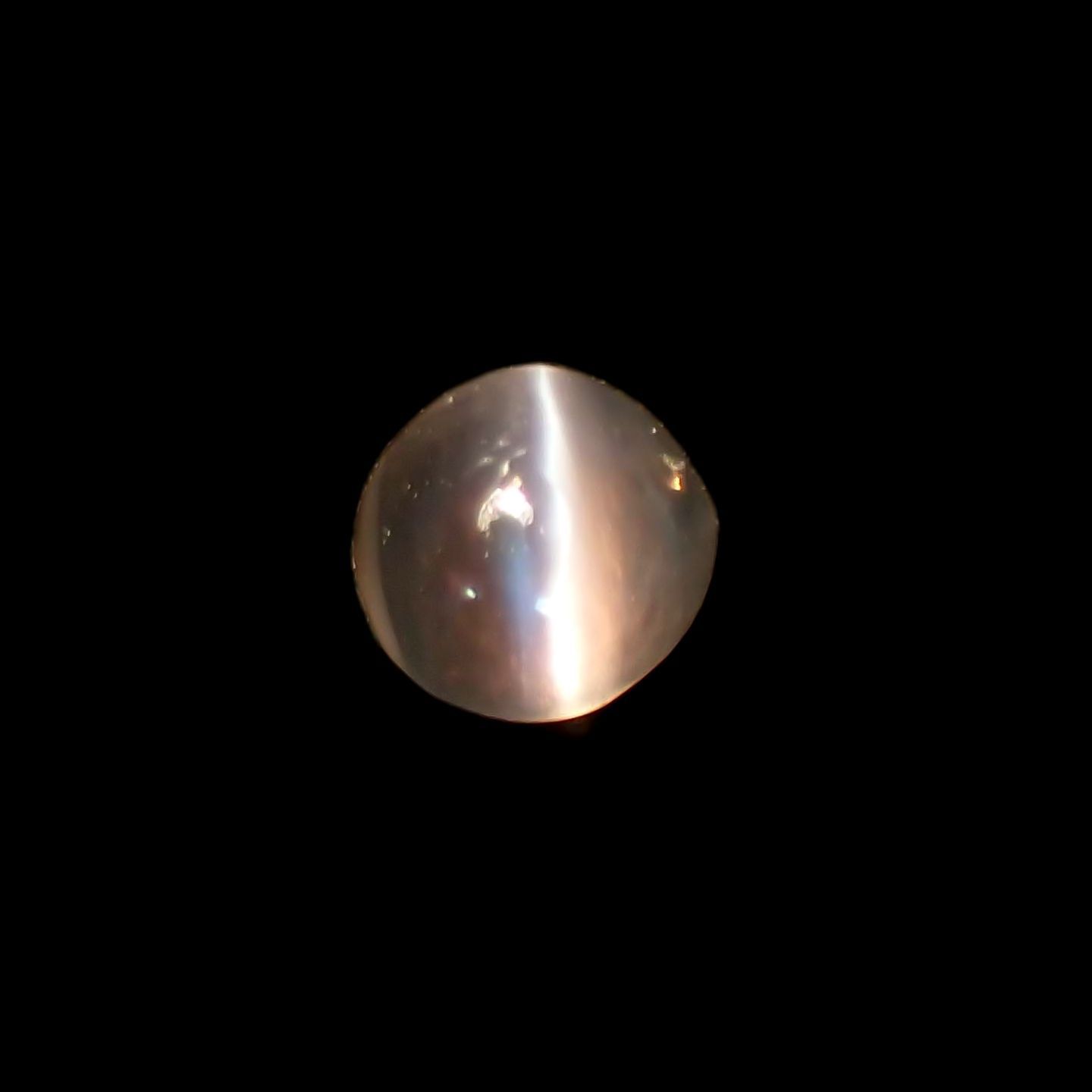 アレキサンドライトキャッツアイ(宝石名アレキサンドライト・キャッツアイ) インド産 0.15ct 識別済[210610795]3×3mm前後