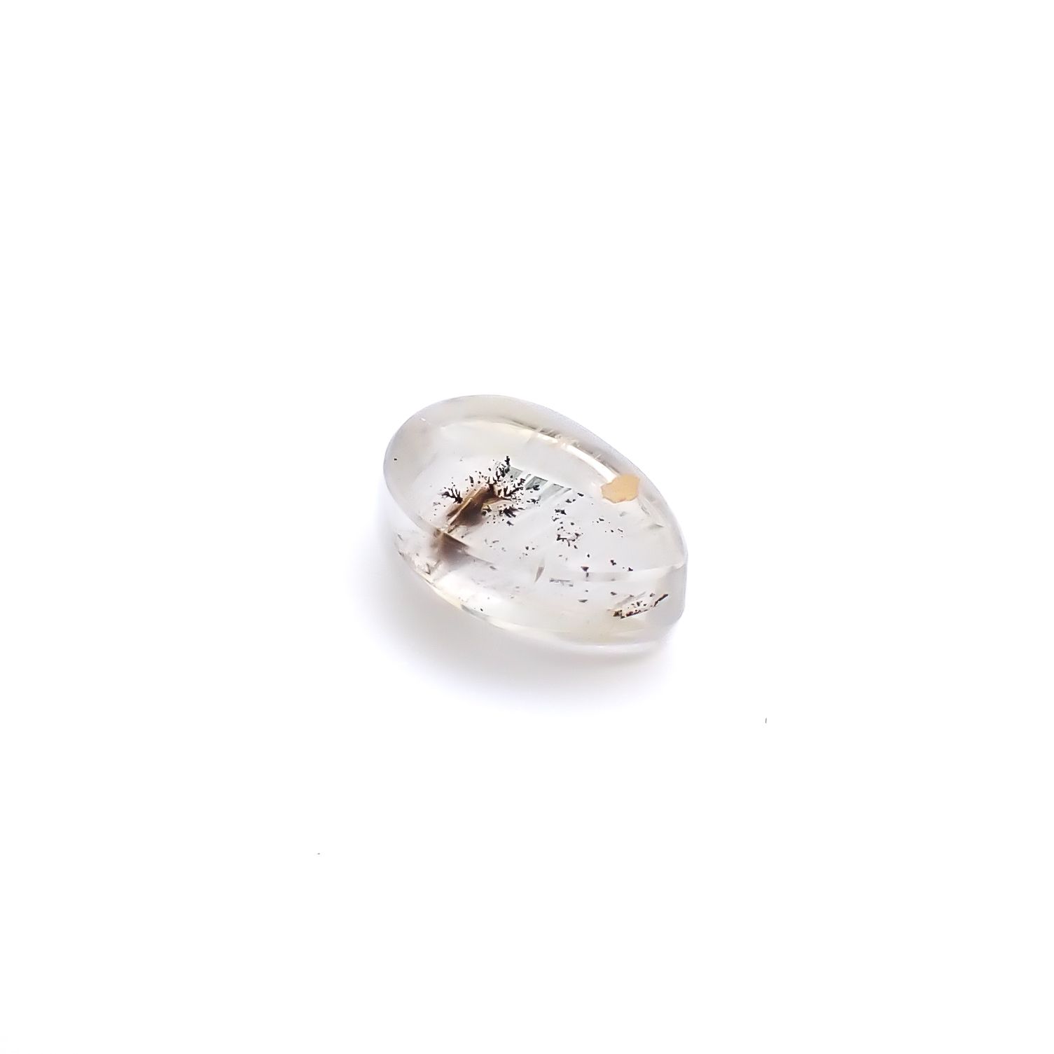 デンドリチッククォーツ ブラジル産 1.72ct / 9x5.7mm前後 [260724030]