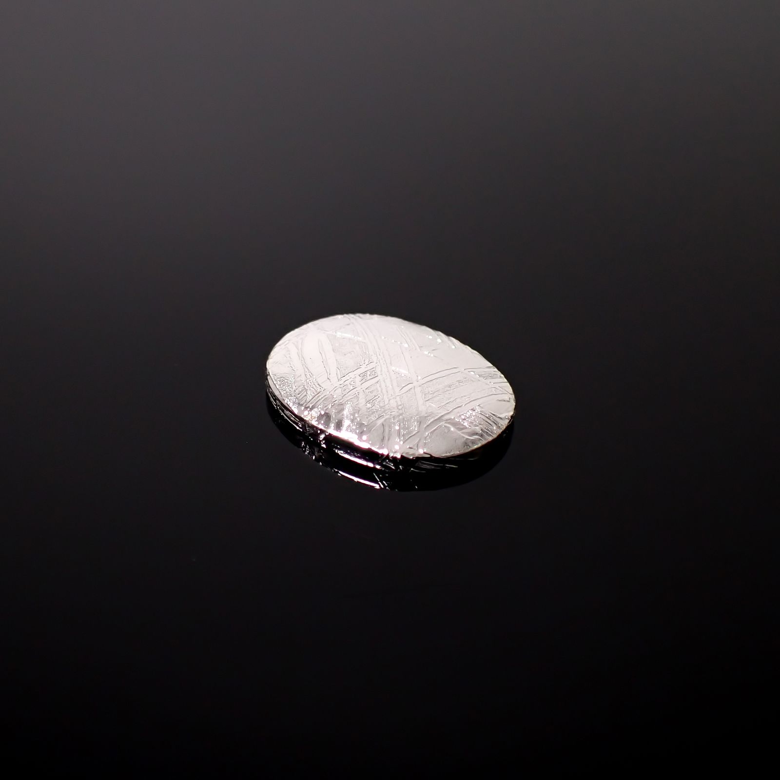 ムオニナルスタ隕石 発見地:スウェーデン 10.43ct[240125765]15x11.8mm前後