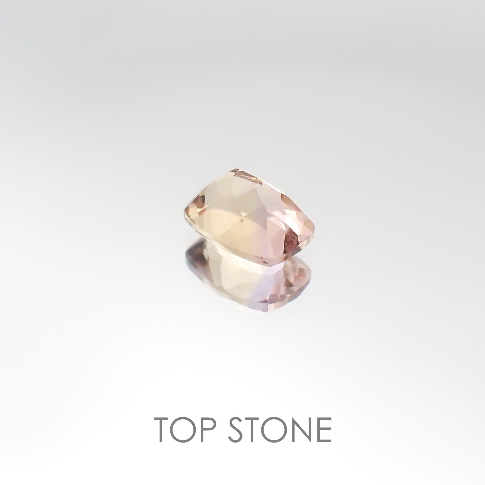 アメトリン ブラジル産 ルース 1.06ct[20095359]7.4×5.5mm前後
