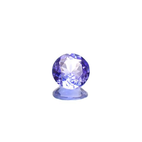 タンザナイト(宝石名タンザナイト)タンザニア産 0.74ct 識別済[240627883]6x6mm前後