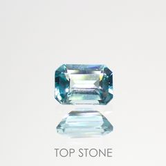 グランディディエライト(宝石名グランディディエライト)マダガスカル産 0.16ct 識別済[220114802]3.7x2.7mm前後