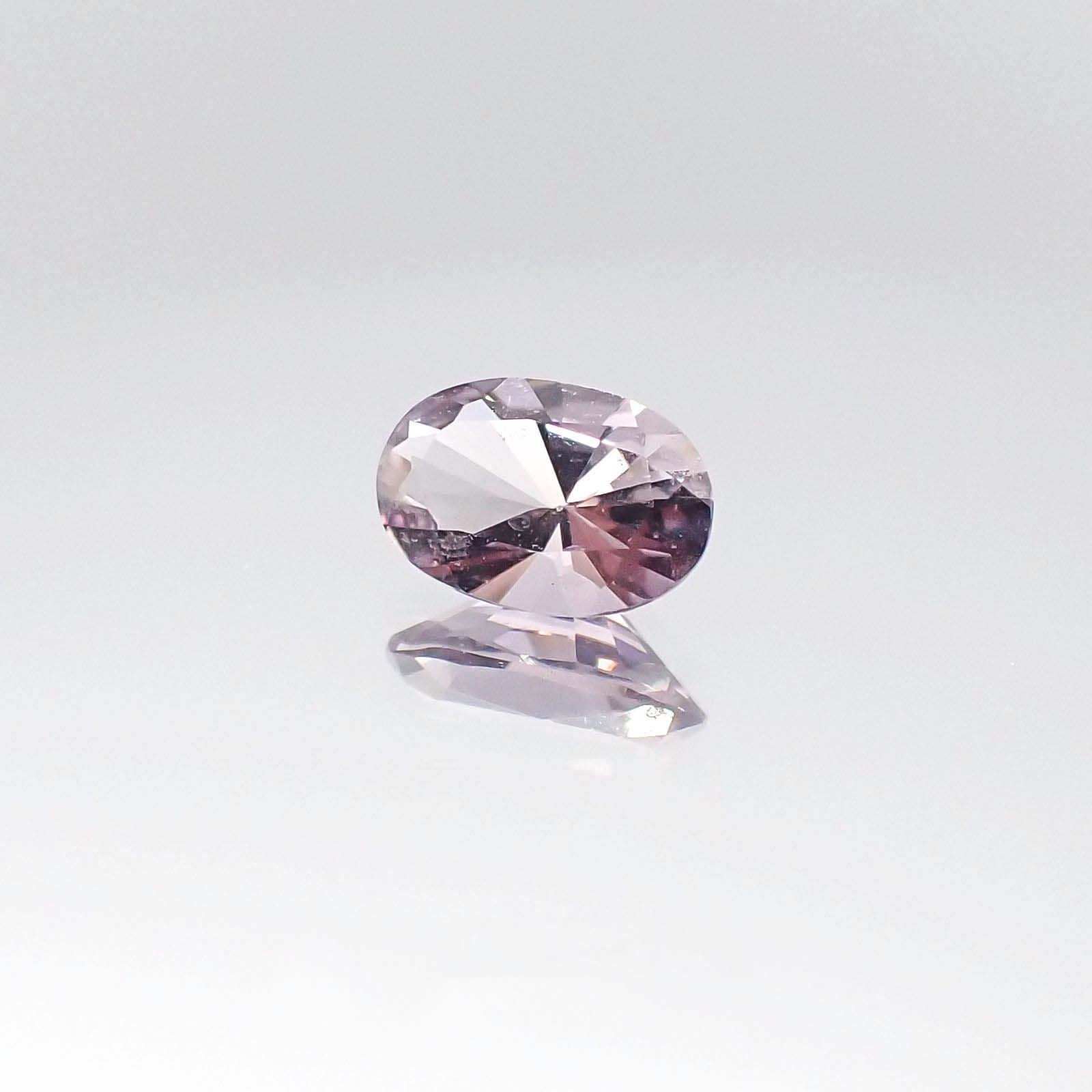 マリアライト(宝石名パープル・スキャポライト)タンザニア産 0.52ct 識別済[230722926]6.8x4.5mm前後