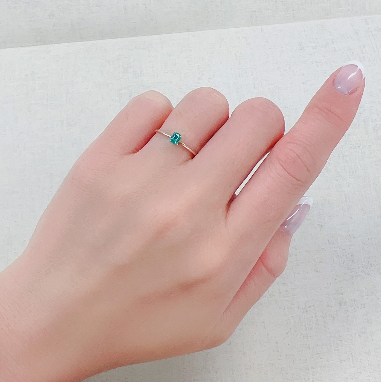 エメラルド コロンビア産 0.17ct[230421719]3.7x2.9mm前後