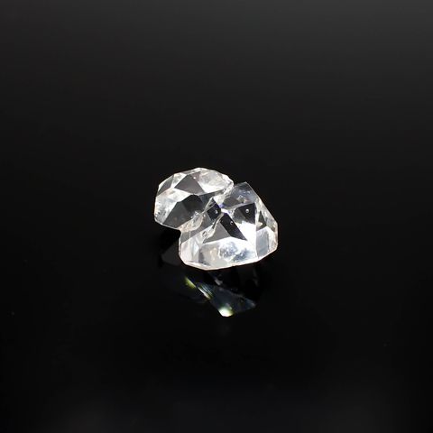 ハーキマーダイヤモンド 原石 アメリカ・ニューヨーク州産 5.54ct[231224855]13.3x10.1mm前後