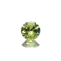 デマントイドガーネット(宝石名デマントイド・ガーネット)ロシア産 0.23ct 識別済[230622496]3.8x3.8mm前後