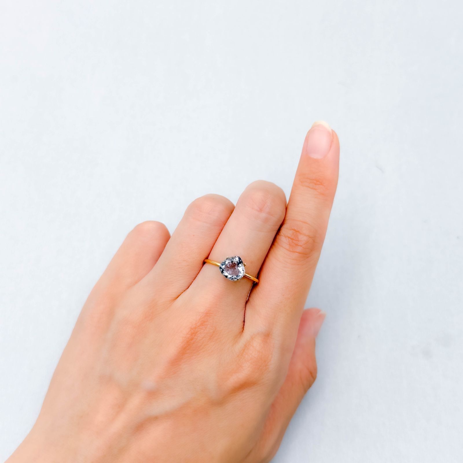 フローライト フルオレッセンス アフガニスタン産 1.95ct [250630522]7.8x7.9mm前後