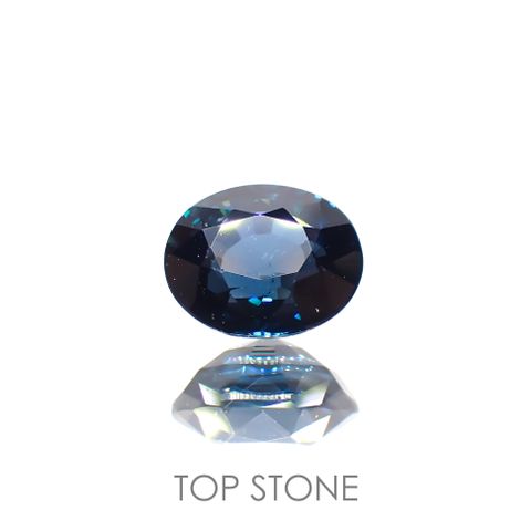 コバルトブルースピネル(宝石名ブルー・スピネル) スリランカ産 1.378ct 日独鑑付[20062926]7.1×5.8mm前後