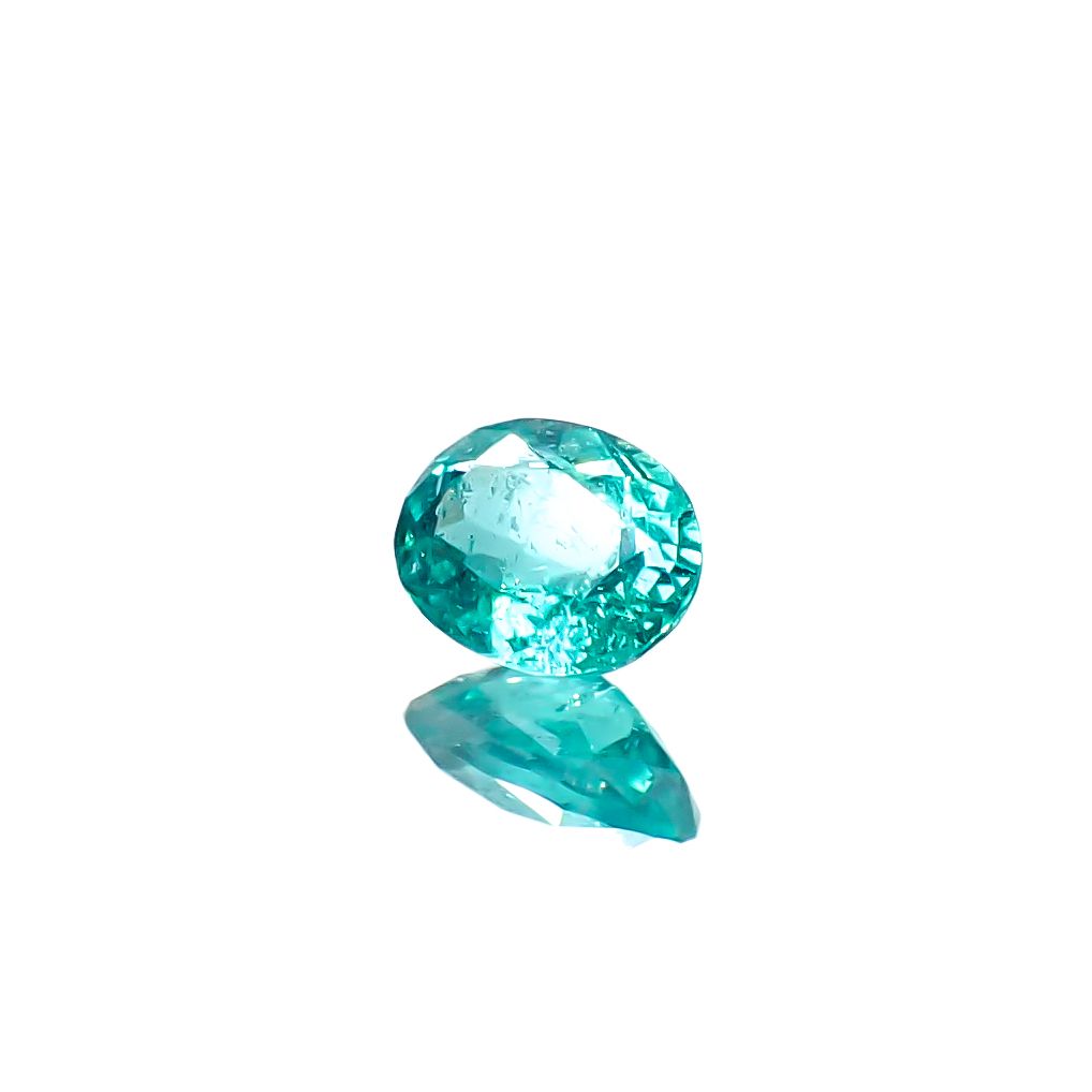 パライバトルマリン ブラジル・パライバ州バターリャ鉱山産 0.15ct [241229545]4x3mm前後