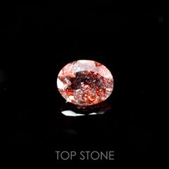 ファイヤークォーツ ナイジェリア産 ルース 1.45ct[210510711]8.5×6.8mm前後