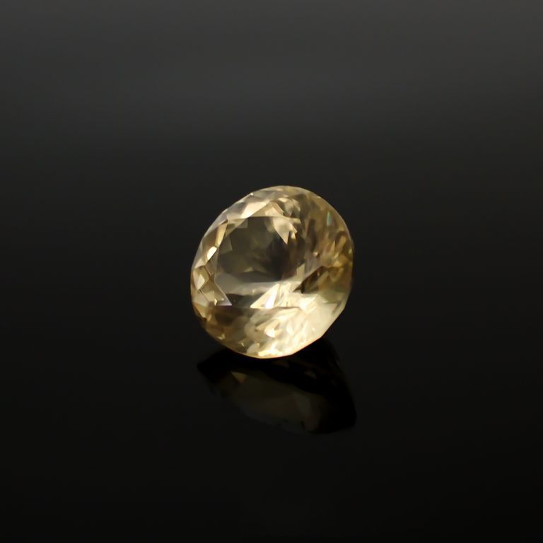 ゴールデンカルサイト フォスフォレッセンス(宝石名フォスフォレッセンス・カルサイト)メキシコ産 3.68ct 識別済[221119080]9.9x10mm前後
