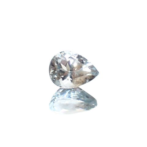 アベンチュリンアクアマリン ナイジェリア産 1.34ct [250114462]8.1x6mm前後