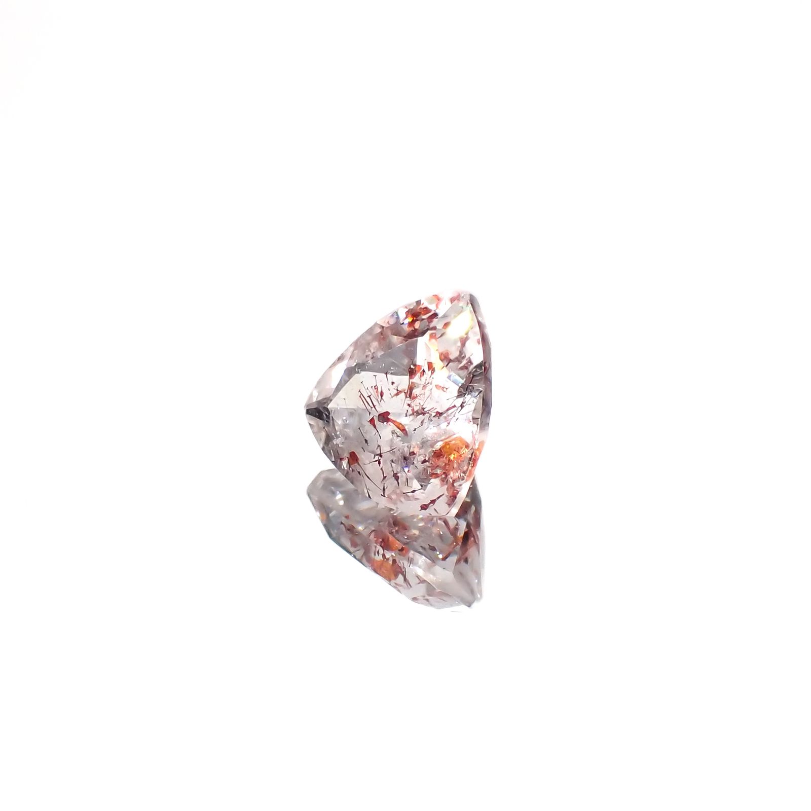 ファイヤークォーツ ナイジェリア産 1.55ct[240326721]7.7x7.7mm前後