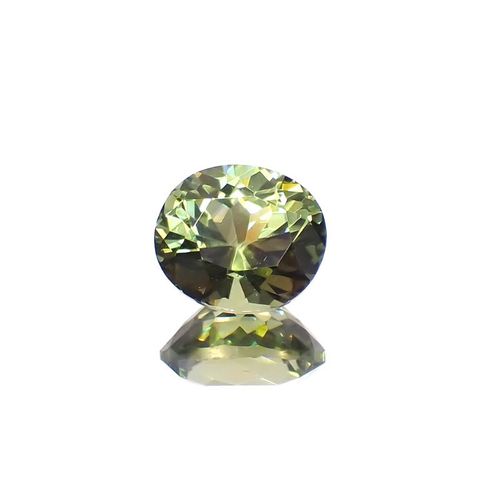 オージャイト(宝石名オージャイト)スリランカ産 0.980ct ソ付(GRJ)[221119035]6.4x5.5mm前後