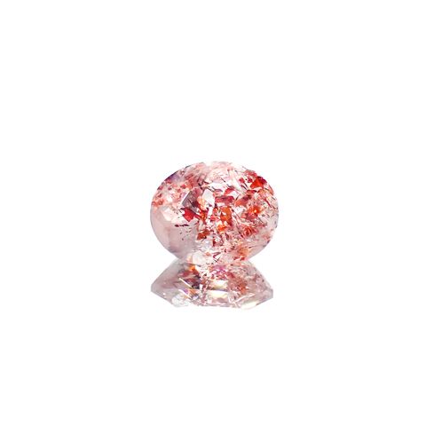 ファイヤークォーツ ナイジェリア産 2.04ct[240326724]9.2x7.6mm前後
