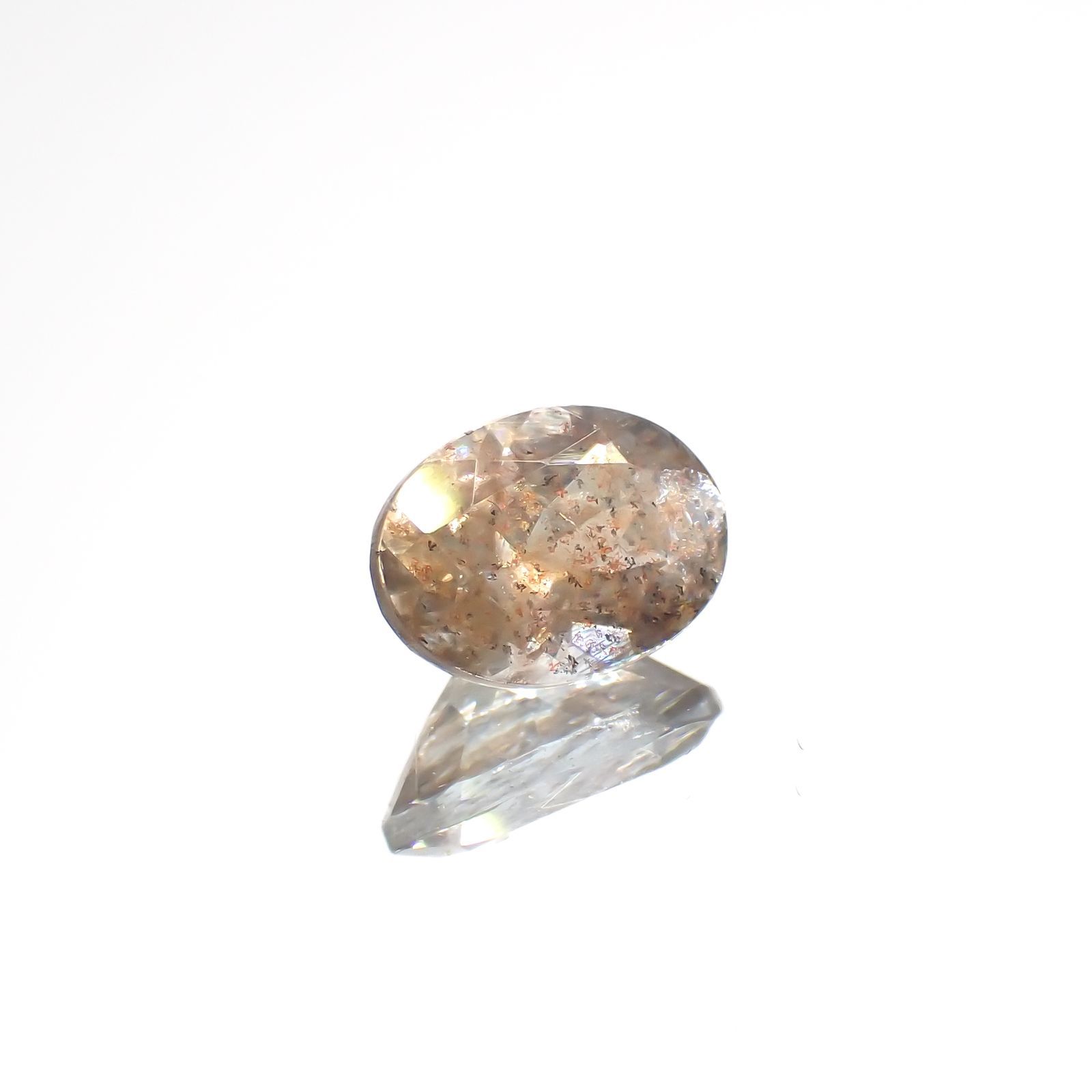 アベンチュリンアクアマリン ナイジェリア産 0.73ct[221018366]7.1x5.1mm前後