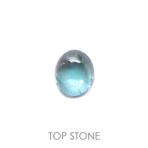 ブルーコーネルピン(宝石名コーネルピン)タンザニア産 0.30ct 識別済[220616288]4.3x3.6mm前後