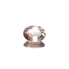 パーティカラーオレゴンサンストーン アメリカ・オレゴン州産 0.93ct / 7.8x5.7mm前後 [230722847]
