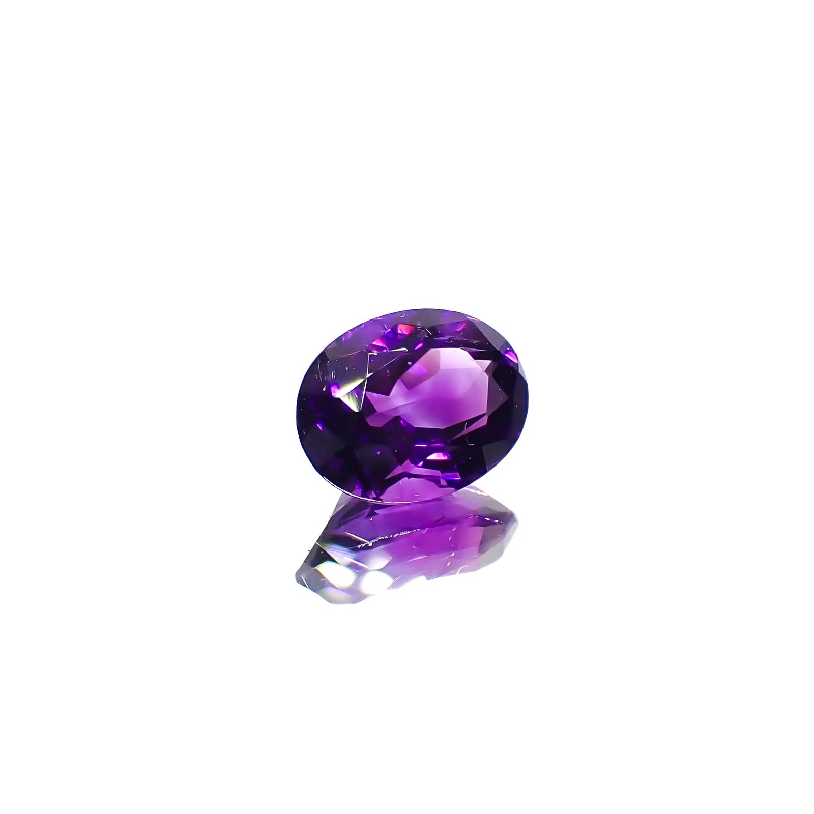 カラーシフトアメジスト ブラジル/ウルグアイ産 1.24ct[240929188]8.1x6.2mm前後