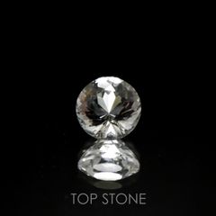 フェナカイト(宝石名フェナカイト)マダガスカル産 0.78ct 識別済[220817414]5.7x5.6mm前後