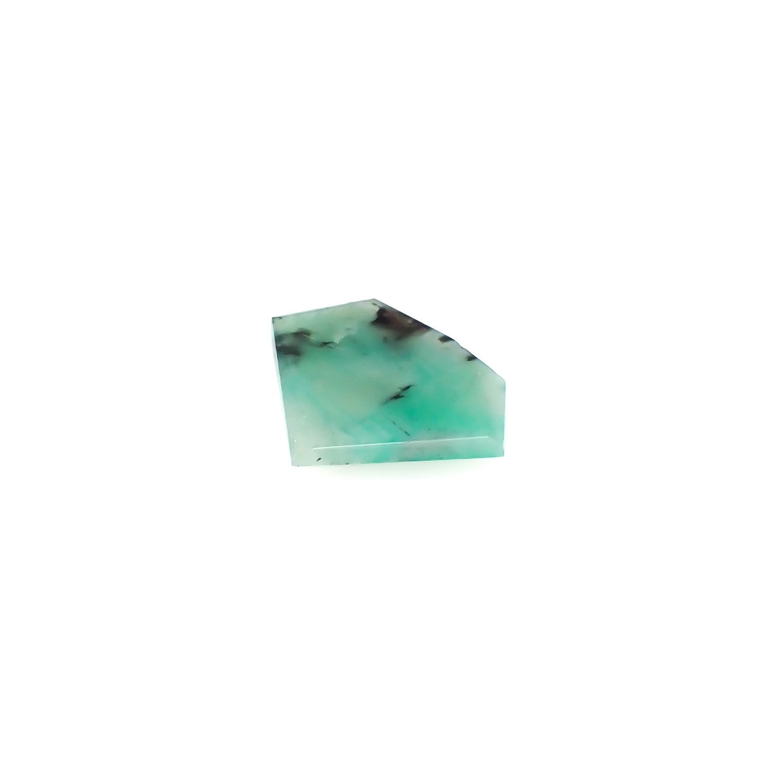 ◇カスタムカット◇エメラルド ブラジル産 2.53ct[240326482]14.2x11.1mm前後