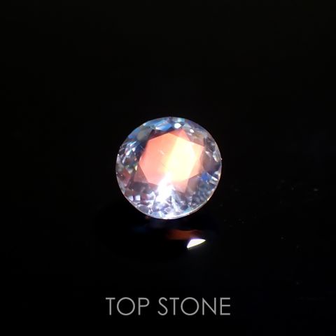 レインボームーンストーン(宝石名ラブラドライト)マダガスカル産 0.47ct 識別済[221219517]5.1x5.1mm前後