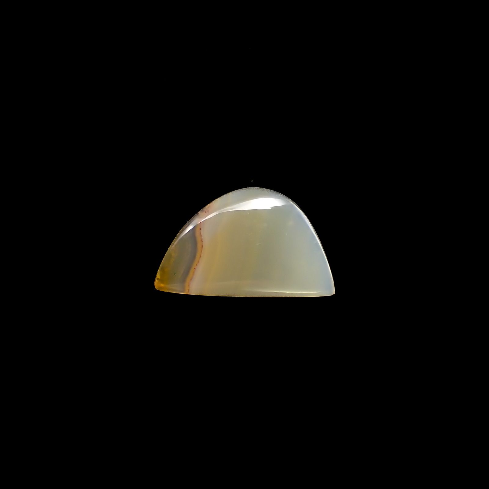 ◇フリーフォーム◇アイリスアゲート スライス インドネシア・スマトラ産 4.65ct[231023661]20x12.2mm前後