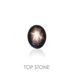 ブラックスターサファイア(宝石名ブラック・スターサファイア) タイ産 6.22ct 識別済[210812914]12.6×9.5mm前後