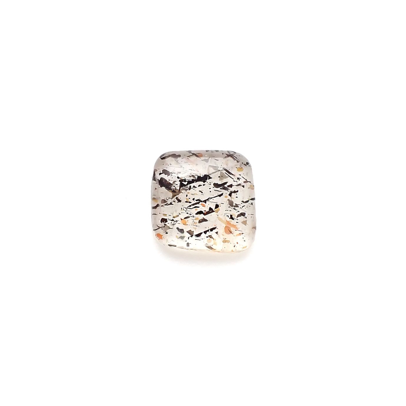 レインボーラティスサンストーン オーストラリア産 0.66ct[240326524]6.2x6.1mm前後