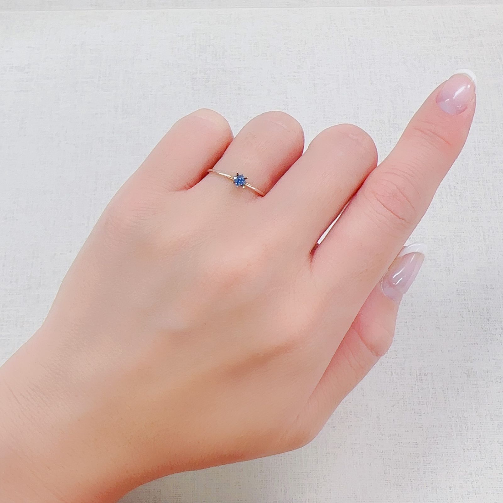 ◇プリンセスカット◇アレキサンドライト ブラジル産 0.13ct[230522056]2.6x2.6mm前後