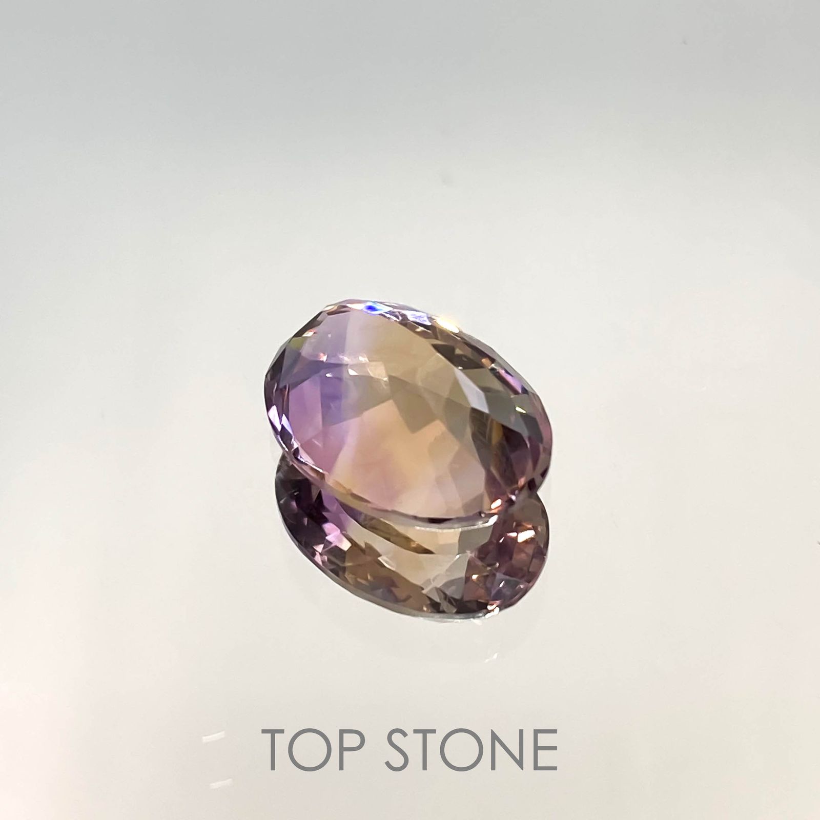 アメトリン ブラジル産 5.63ct[221018590]13.2x9.8mm前後