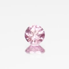 シルキーピンクスピネル タンザニア産 0.30ct[230421559]3.9x3.9mm前後