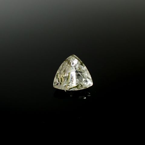 アパタイトイントパーズ(宝石名アパタイト イン トパーズ)ブラジル産 13.87ct 識別済[240225929]15.5x15.2mm前後
