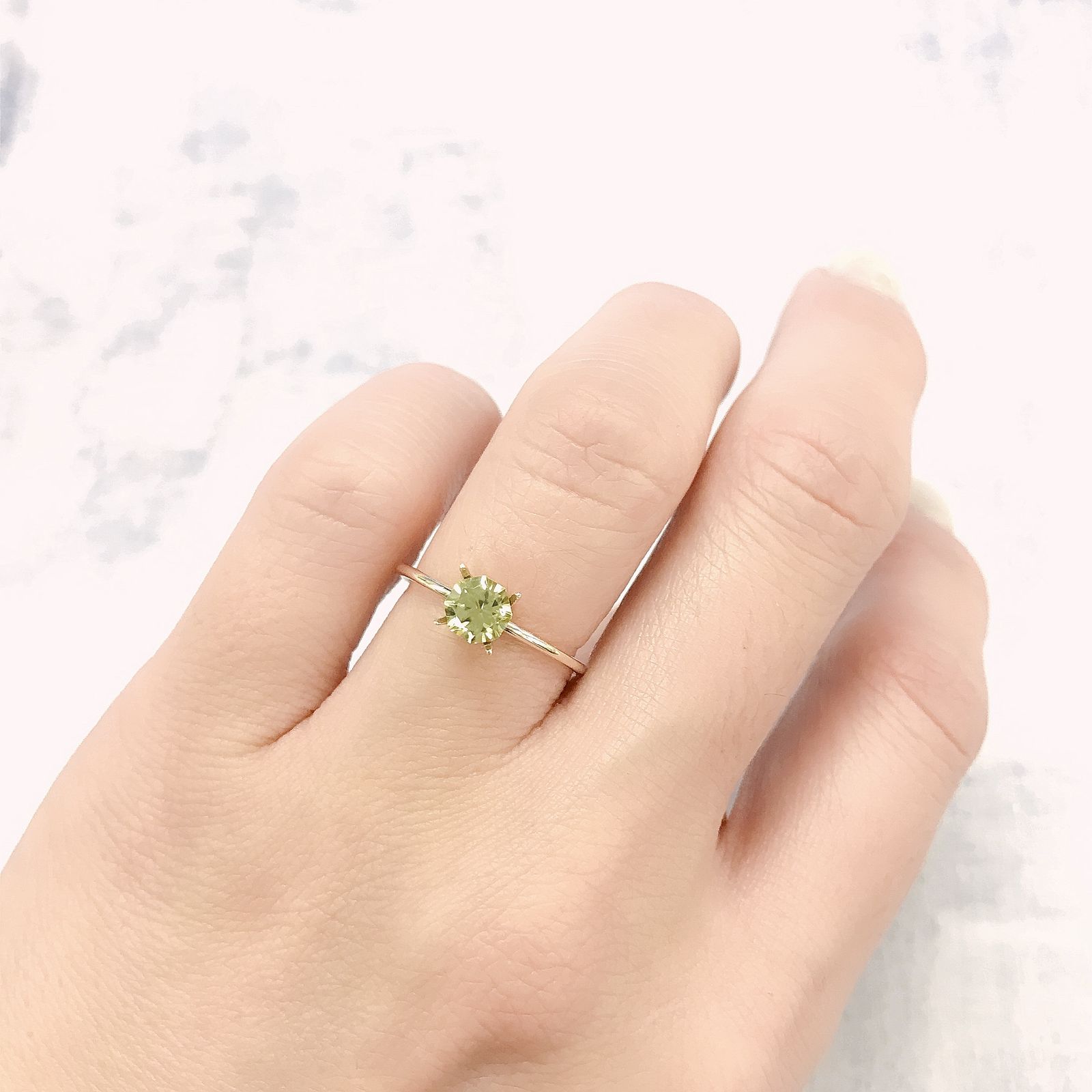 ◇オクタゴンカット◇イエロージルコン(宝石名ジルコン)スリランカ/カンボジア産 0.87ct 識別済[220113982]5.1x5mm前後