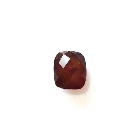 ◇リバーシブル・チェッカーカット◇レインボーガーネット 日本・奈良県産 0.76ct [250129681]5.5x4.6mm前後