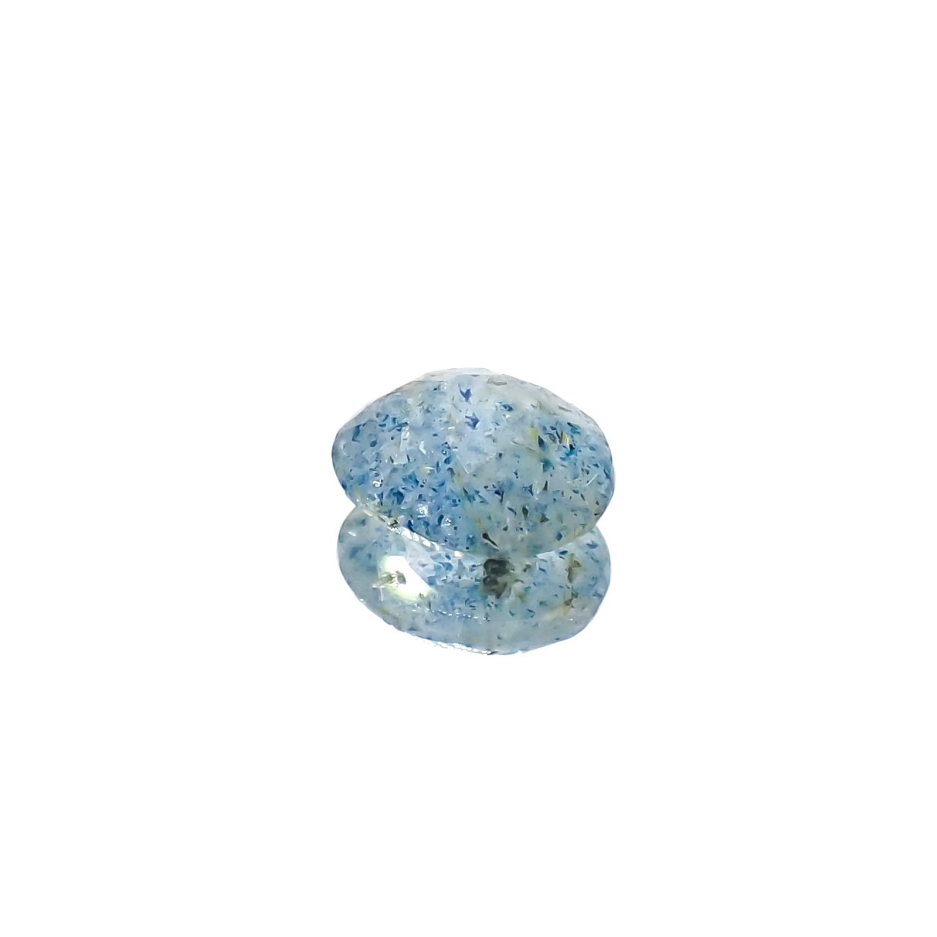 ラズライトインクォーツ アフガニスタン産 0.94ct[240125840]7.2x6.2mm前後
