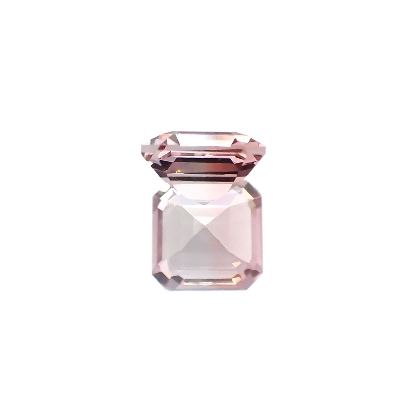 バイカラートルマリン(宝石名バイカラー・トルマリン)ブラジル産 0.92ct 識別済[230622364]5.9x5.9mm前後